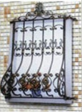 美观大气坚固耐用小区护窗铁艺护栏