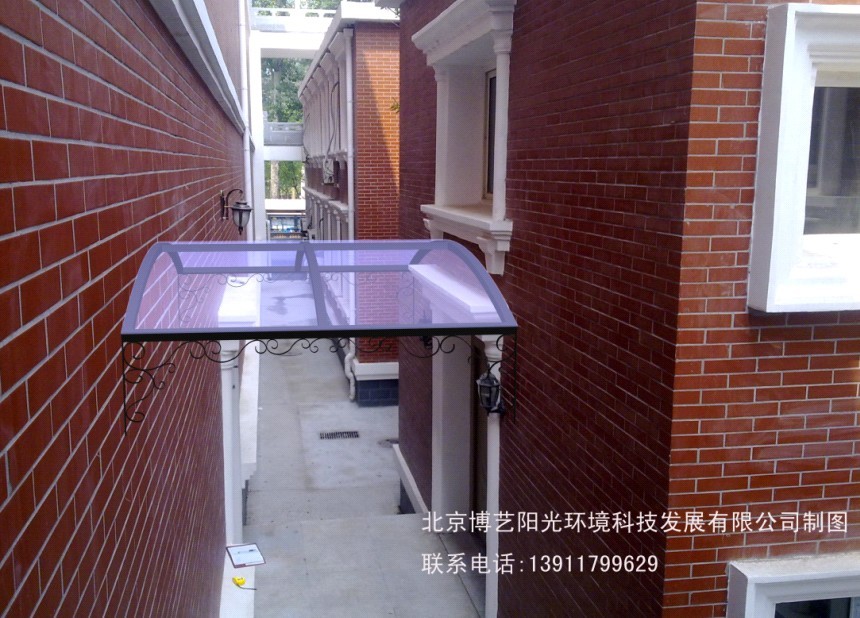 美观易安装的玻璃阳光棚