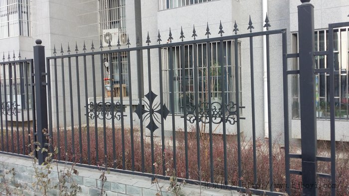 北京博艺铁艺围栏、铁艺护栏、铁艺栅栏案例